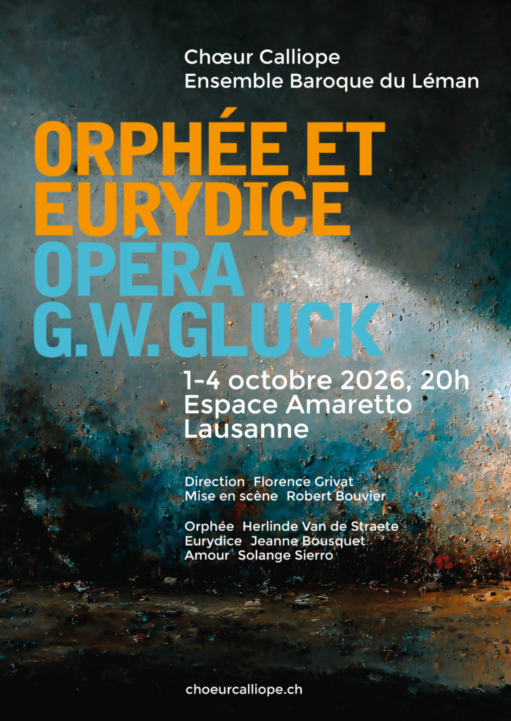 Affiche Orphée et Eurydice